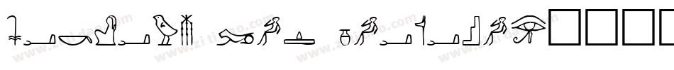 Raslani the Pharaoh字体转换